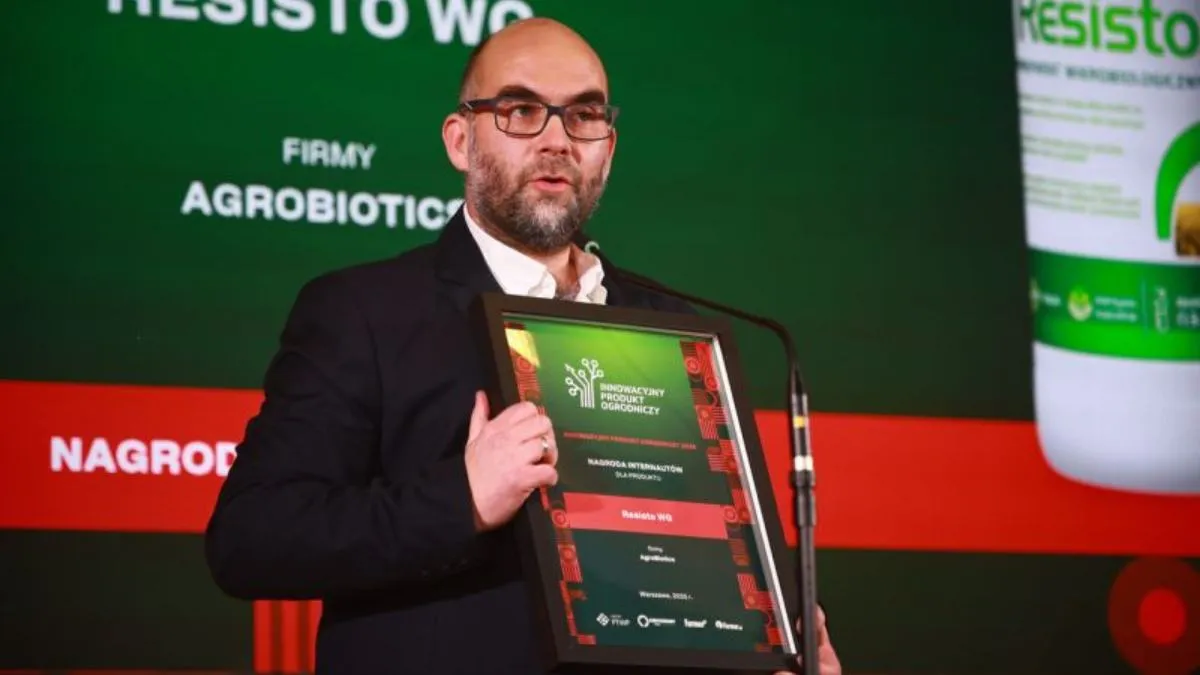 Restiso WG głosami czytelników sadyogrody.pl Innowacyjnym Produktem Ogrodniczym 2025 